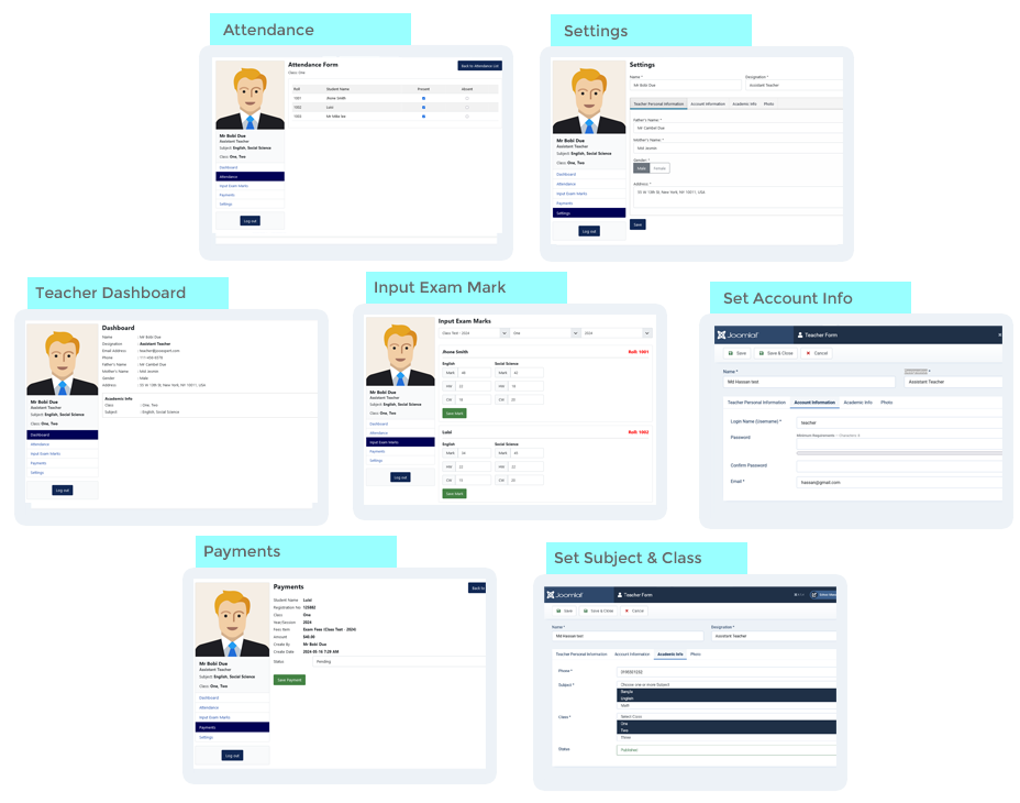 Teacher Dashboard