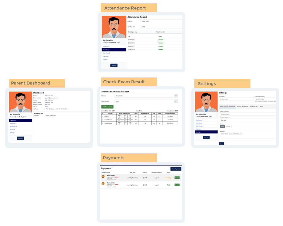 Parent Dashboard