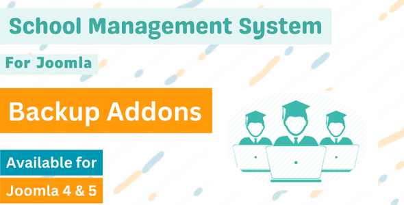 Backup Addons for School Management System Joomla